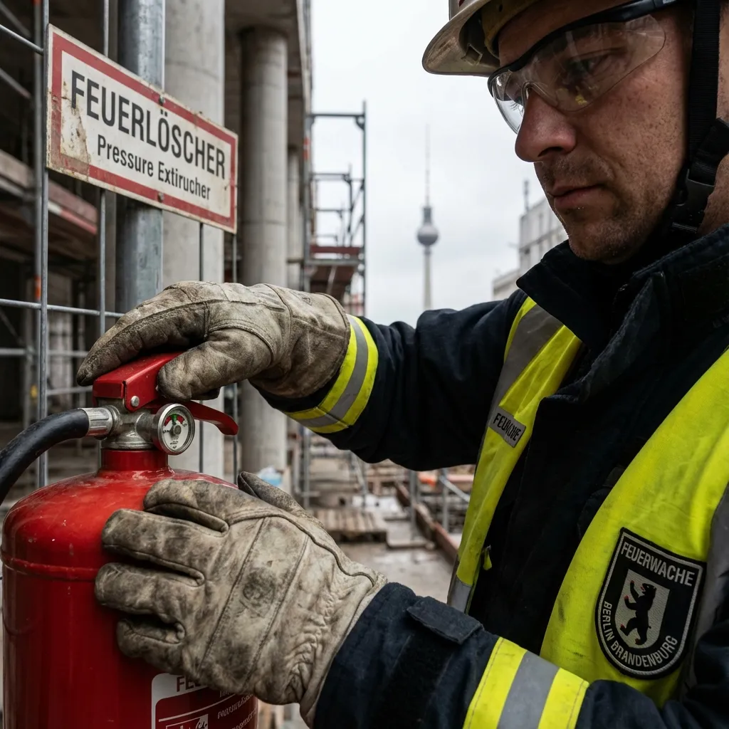 Professionelle Brandwache